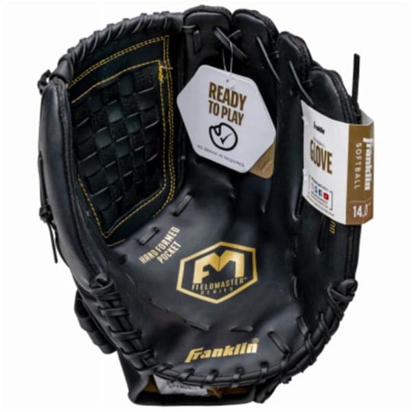 Franklin Sports 14 in. PVC Fieldmaster Ball Glove 108532 - main